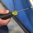 Klein Tools 7324 4" (102 mm) Fixed Blade 2 Combo Tip Driver Application