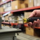 Klein Tools 7324 4" (102 mm) Fixed Blade 2 Combo Tip Driver in Use