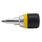 Klein 32593 6-in-1 Ratcheting Stubby Screwdriver