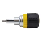Klein 32594 6-in-1 Stubby Screwdriver Square Recess
