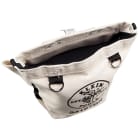 Klein Tools 5416TBR Bolt Retention Pouch, Canvas, 10 Top View