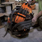 Klein Tools 55485 Tradesman Pro Tool Master Backpack in Use