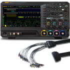 Rigol MSO5104 LA KIT - Four Channel, 100 MHz Mixed Signal Oscilloscope with PLA2216 Logic Probe
