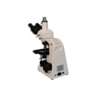 Meiji Techno MT4300H Halogen Trinocular Brightfield Biological Microscope Left Side Back Angle View