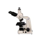 Meiji Techno MT4300H Halogen Trinocular Brightfield Biological Microscope Left Side View