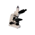 Meiji Techno MT4300H Halogen Trinocular Brightfield Biological Microscope Right Side Angle View