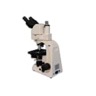 Meiji Techno MT4310EL LED Ergonomic Trinocular Brightfiled Phase Contrast Biological Microscope Left Side Back Angle View