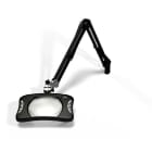 OC White 82300-4-B Green-Lite - Rectangular LED Magnifier - Carbon Black Finish