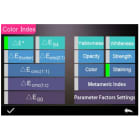 PCEPCE-CSM 22 Color Index Settings View