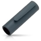 Cap tip doubles as an eraser