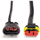 Pico TA267 3-pin AMP Superseal Connector Breakout Lead