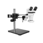 Scienscope CMO-PK5E-FR-D E-Series 0�-45� Tilting Head on "Dual Arm Boom Stand" with Fluorescent Ring Light