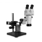 Scienscope CMO-PK5E-LED-D E-Series 0�-45� Tilting Head on "Dual Arm Boom Stand" with LED Ring Light