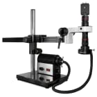 Scienscope MZ7A-PK5-AN-U Micro Lens with USB2.0 Camera - Fiber Optic Ring Light Featuring NEW Gliding Arm Boom Stand