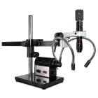 Scienscope MZ7A-PK5-DPL-U Micro Lens with USB2.0 Camera - Fiber Optic Dual Pipe Light Featuring NEW Gliding Arm Boom Stand