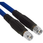 TekBox SMAM-SMAM/75/RG142 SMA-Male to SMA-Male Cable, 75cm, Double Shielded RG142