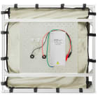 TekBox TBST -  Shielded Tent side view with filter panel