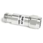 6dB RF attenuator, N connector, 3 GHz, 2W
