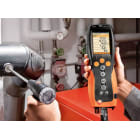Testo 330-1 LX - Commercial / Light Industrial Combustion Analyzer In Use