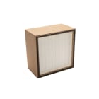 Compact filter particle filter