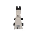 Meiji Techno MT5200EH Halogen Ergonomic Binocular Brightfield Biological Microscope Back View