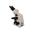 Meiji Techno MT5200EH Halogen Ergonomic Binocular Brightfield Biological Microscope Left Side Back Angle View