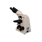 Meiji Techno MT5200H Halogen Binocular Brightfield Research Clinical Studies Biological Microscope Left Side Back Angle View