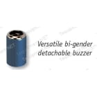Versatile bi-gender detachable buzzer