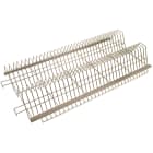 MetroMax i PR48VX4 Mobile Drying Rack with Two Tray Racks and Two