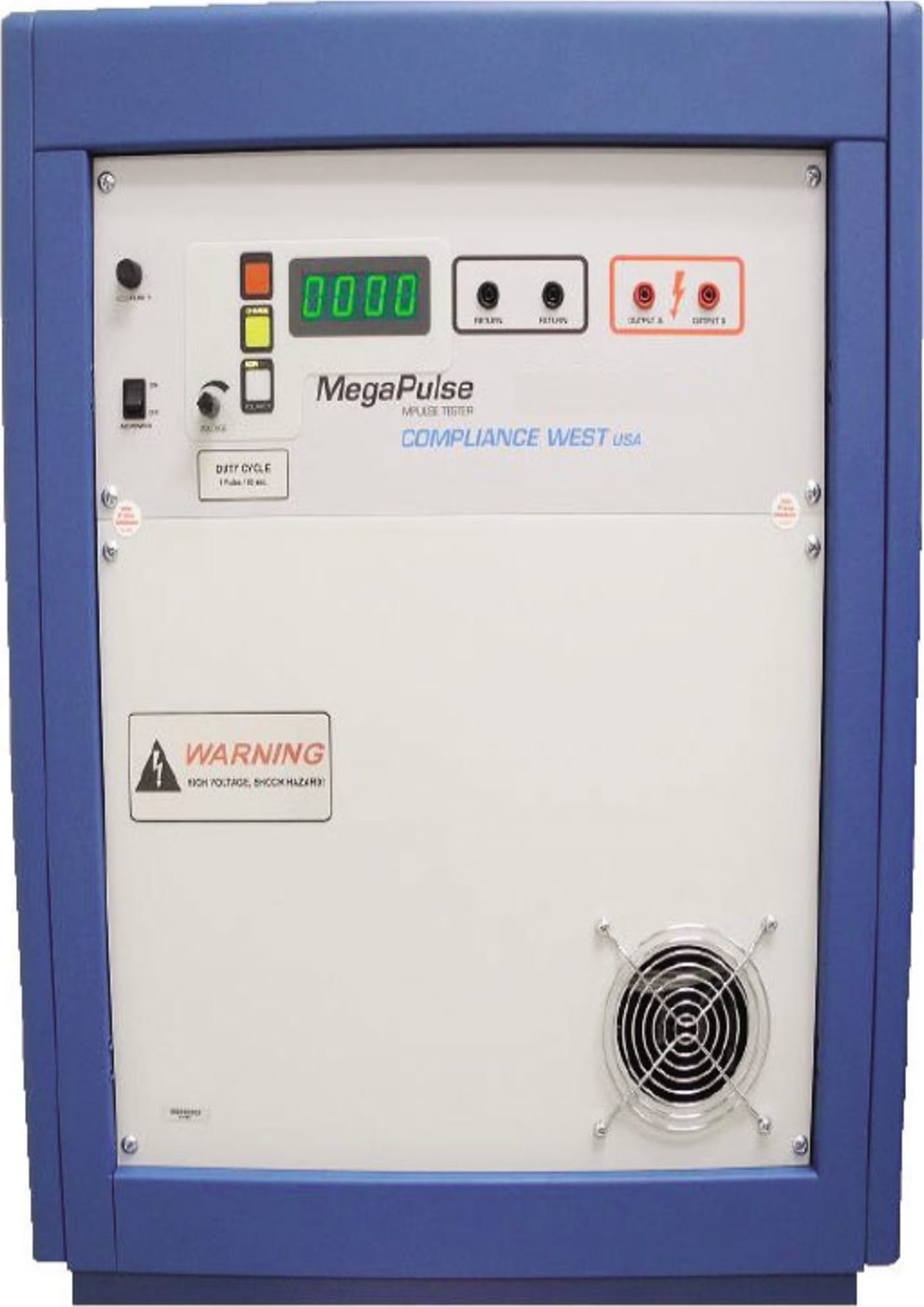 Compliance 1.2x50/8x20-122 ohm - MegaPulse Surge Tester