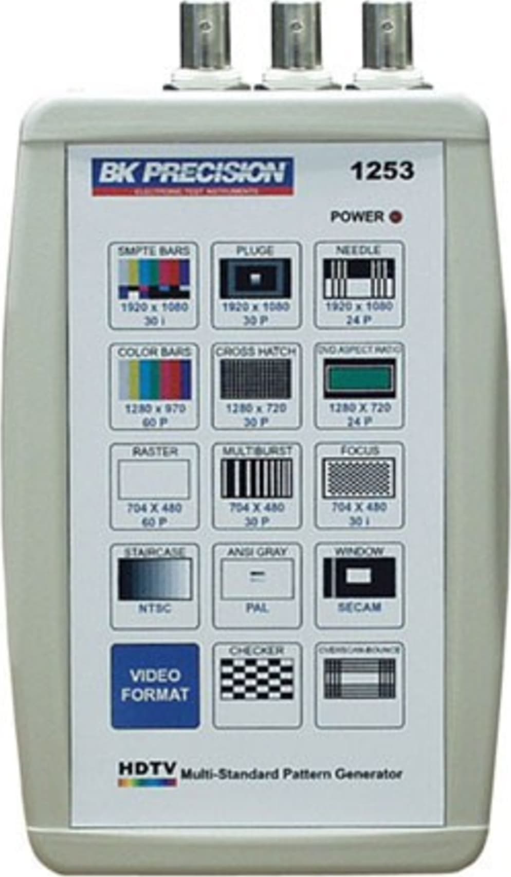 BK Precision 1253 - Handheld HDTV Pattern Generator