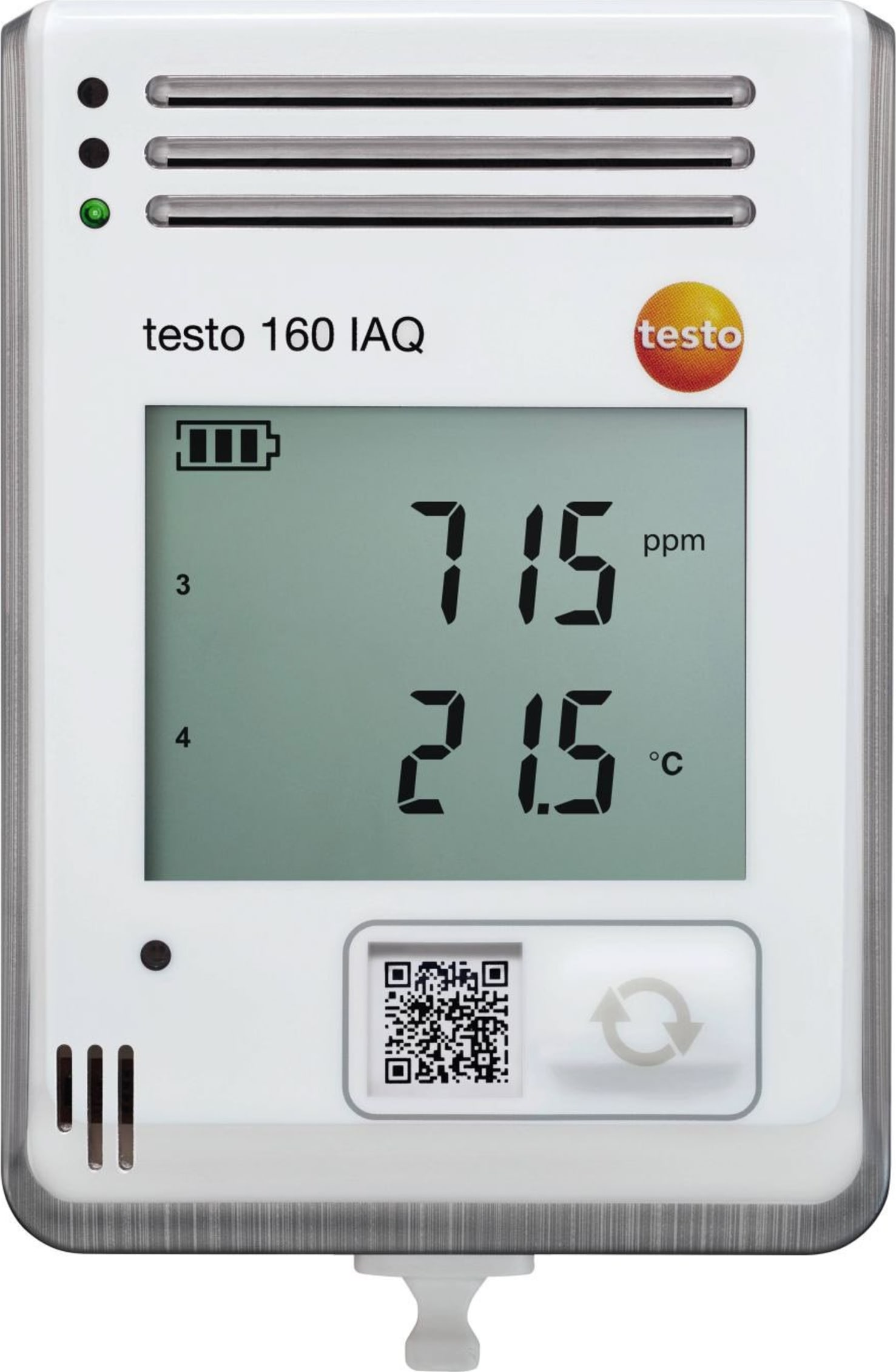 Testo 160 IAQ - Wi-Fi Data Logger for Temperature, Humidity, CO2 and Pressure (Part 0572 2014)
