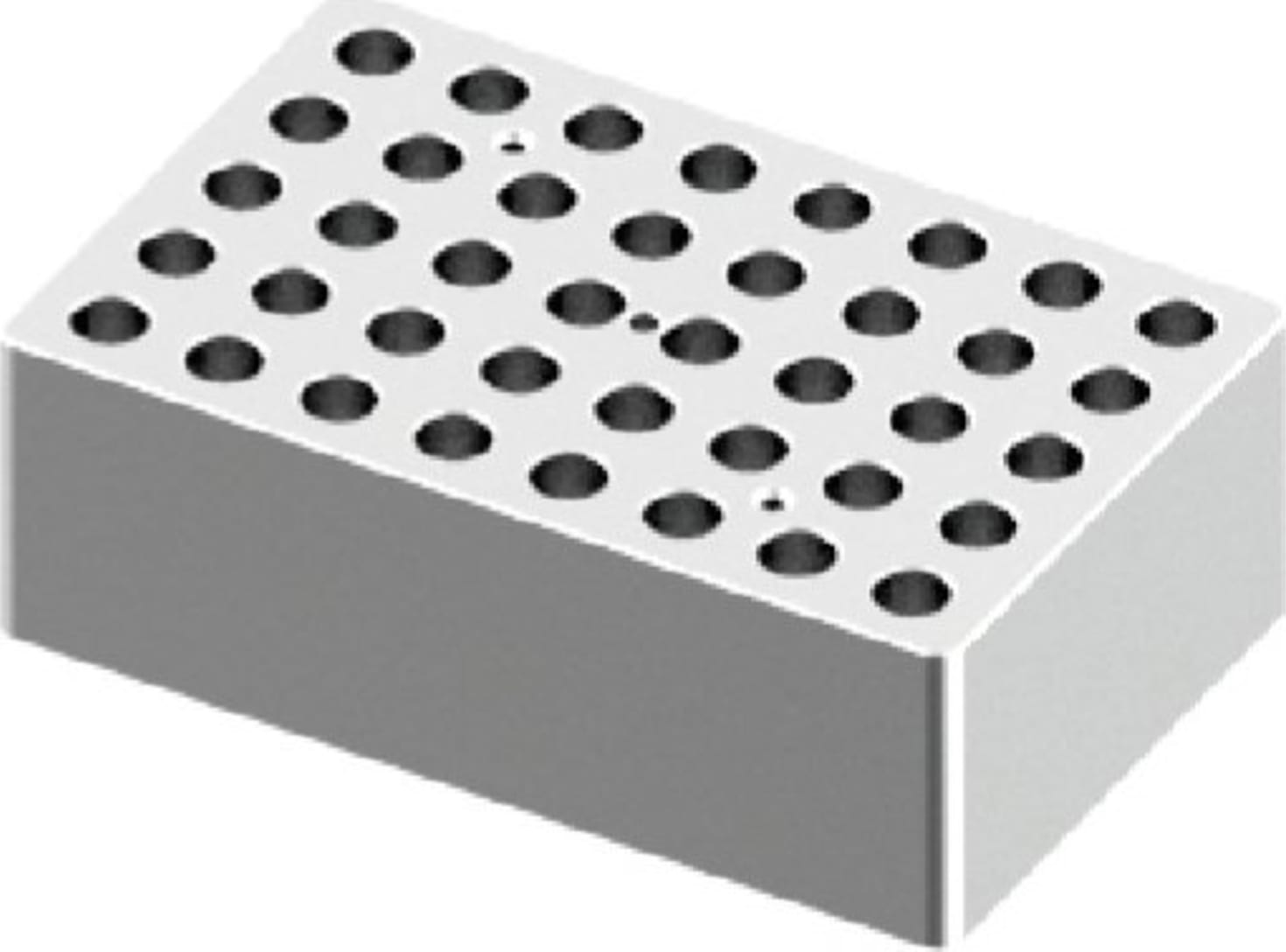 Scilogex 18900253 Block used for 2mL tubes 40 holes