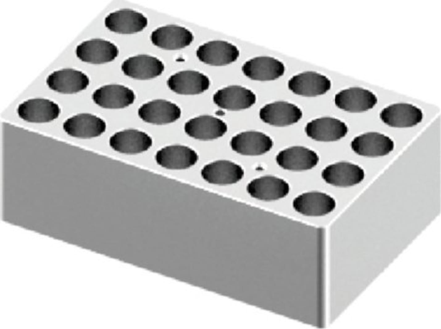 Scilogex 18900221 Block used for 5/15mL tubes 40 holes