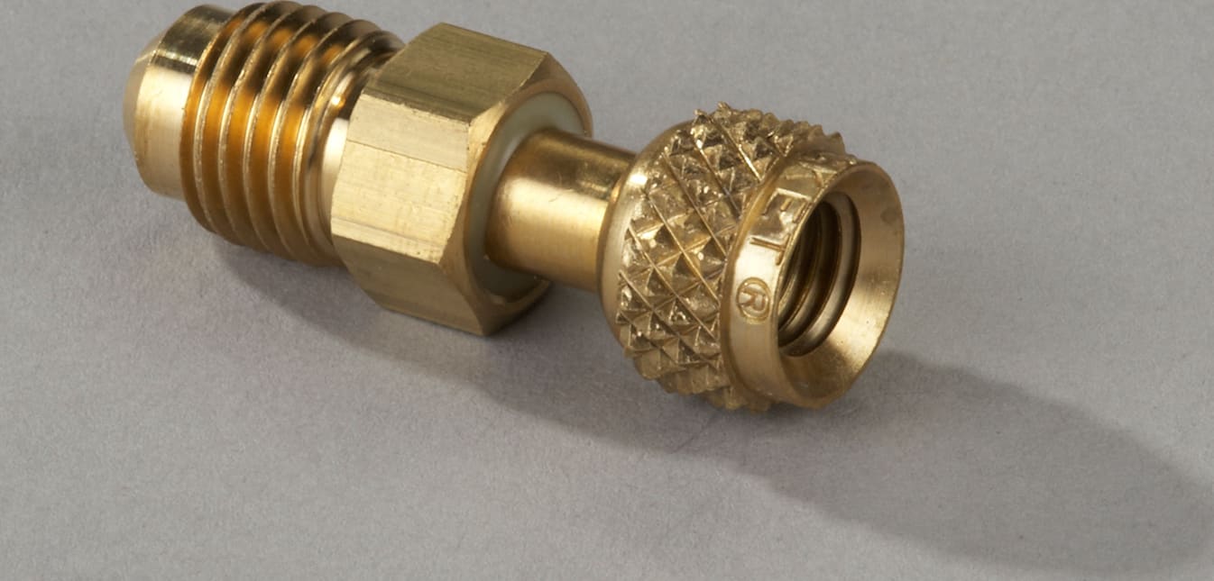 Yellow Jacket 19125 1/8" Female Quick Coupler x 1/4" Male Flare (Ford)