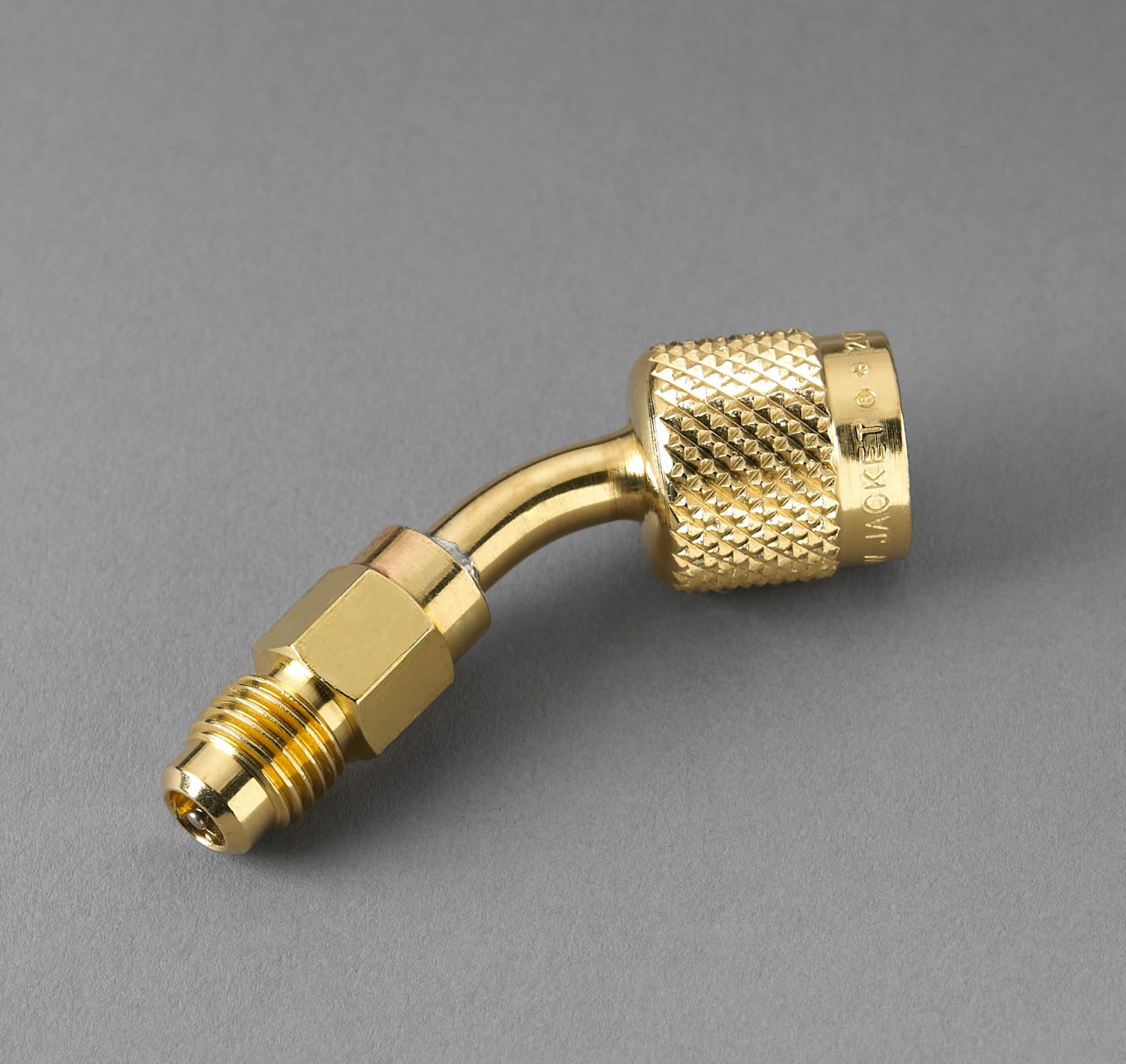 Yellow Jacket 19173 1/4" Male Flare x 5/16" Female Quick Couplerwith Schrader Core in Male End