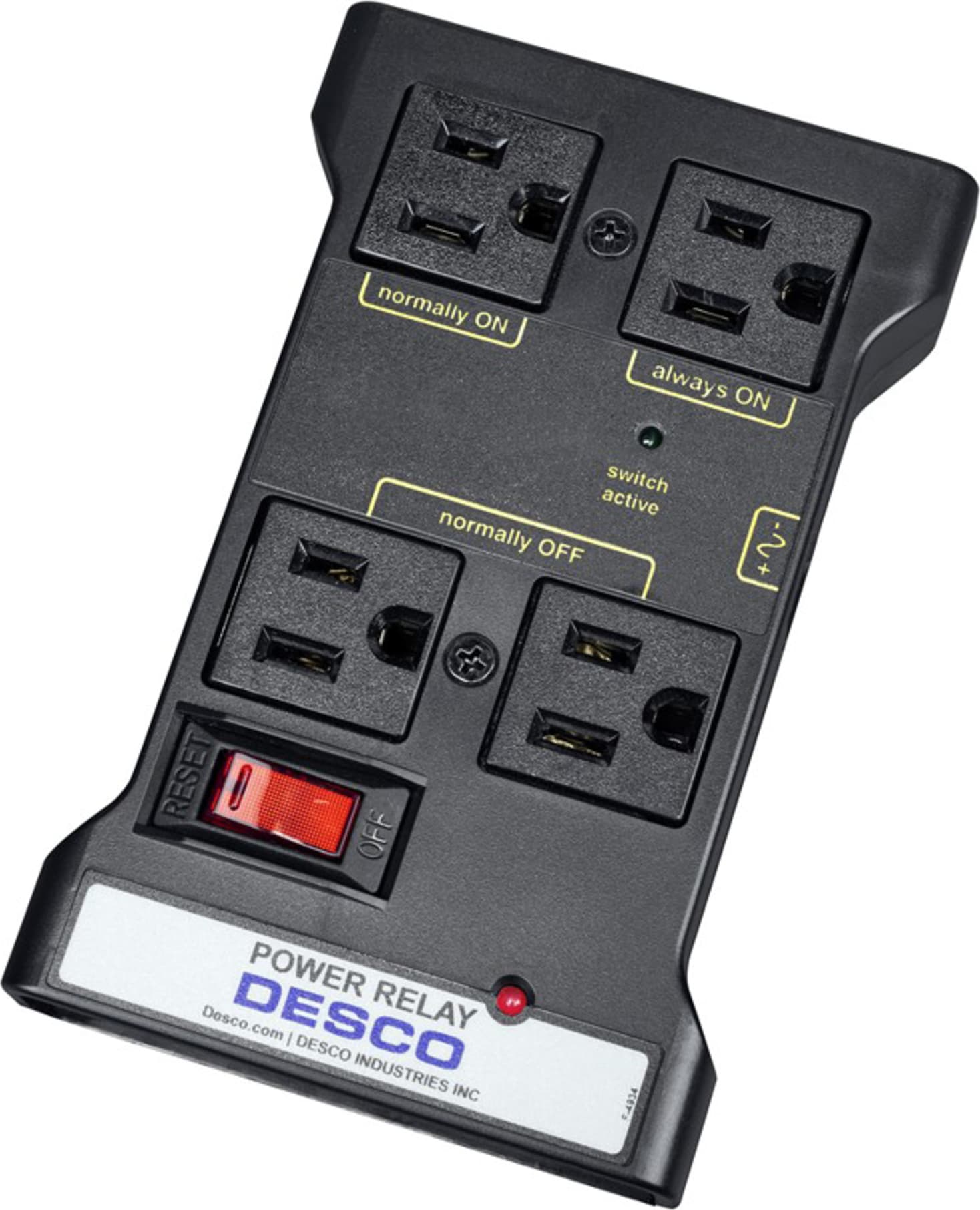 Desco 19323 - Power Relay for Full-Time Continuous Monitor