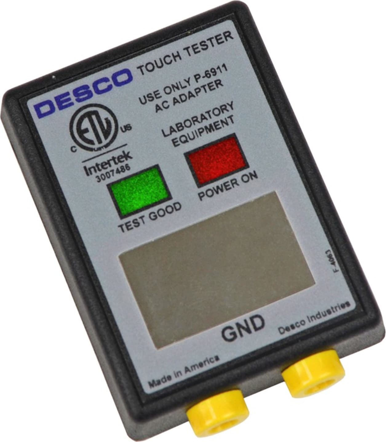 Desco 19350 - Touch Tester; Two State Wrist Strap Tester