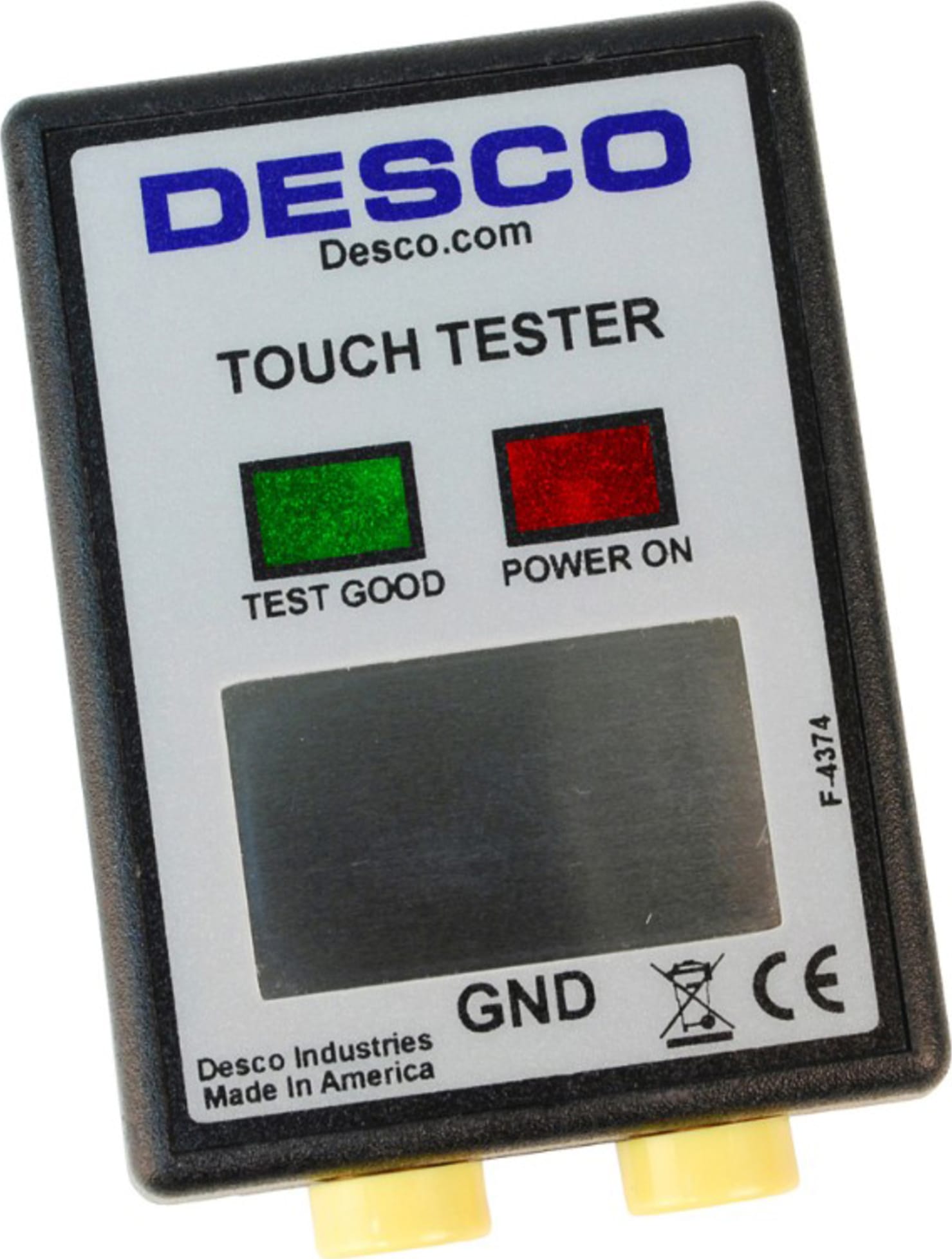 Desco 19351 - Touch Tester, Two State Wrist Strap Tester