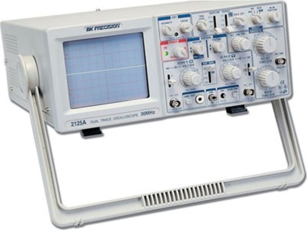 BK Precision 2125A - 30 MHz Delayed Sweep Analog Oscilloscope with Probes