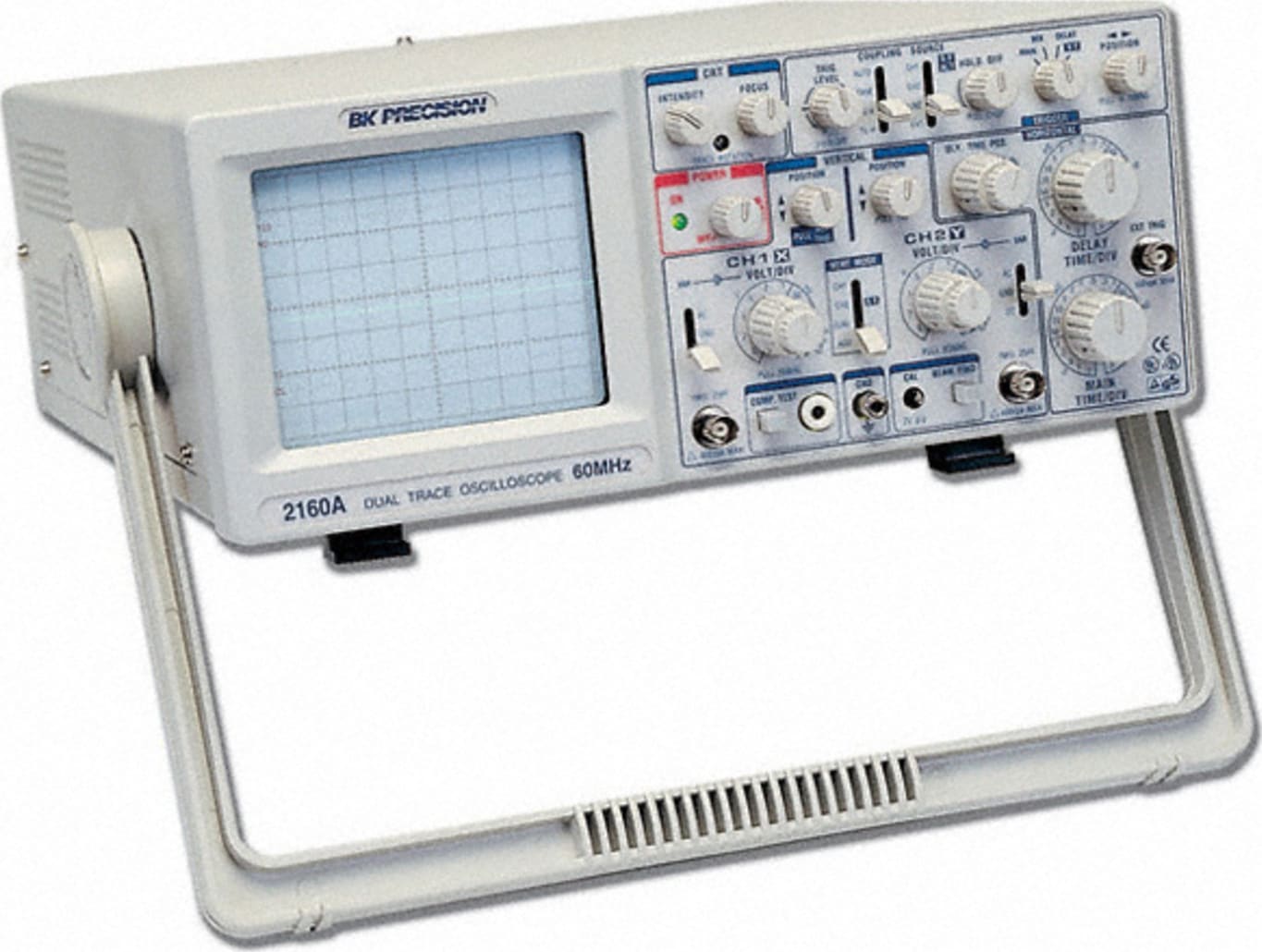 BK Precision 2160A - 60 MHz Oscilloscope Scope with Probes