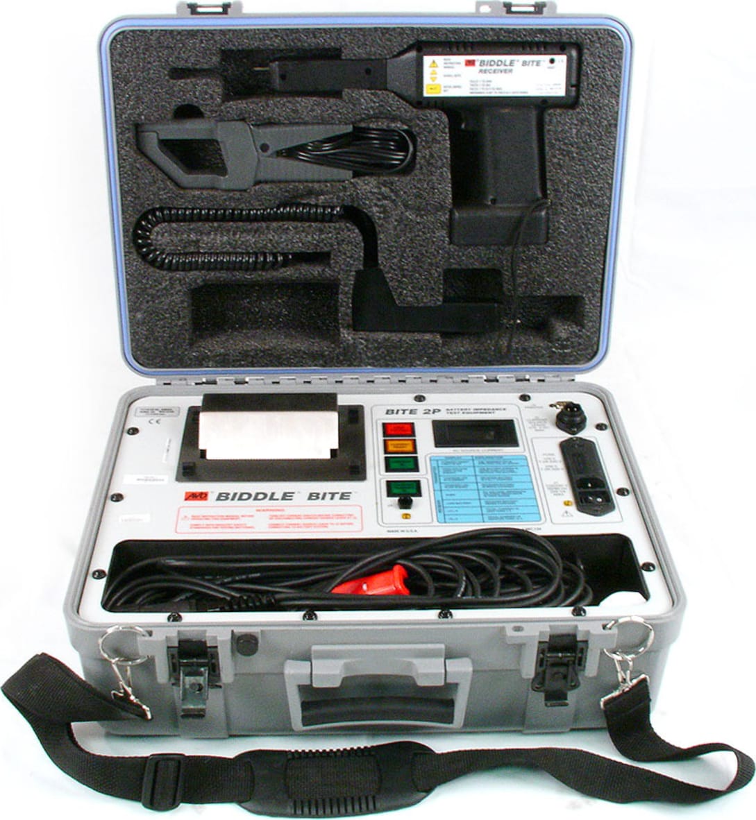 Megger BITE2P Battery Impedance Test Equipment with Built-in Printer