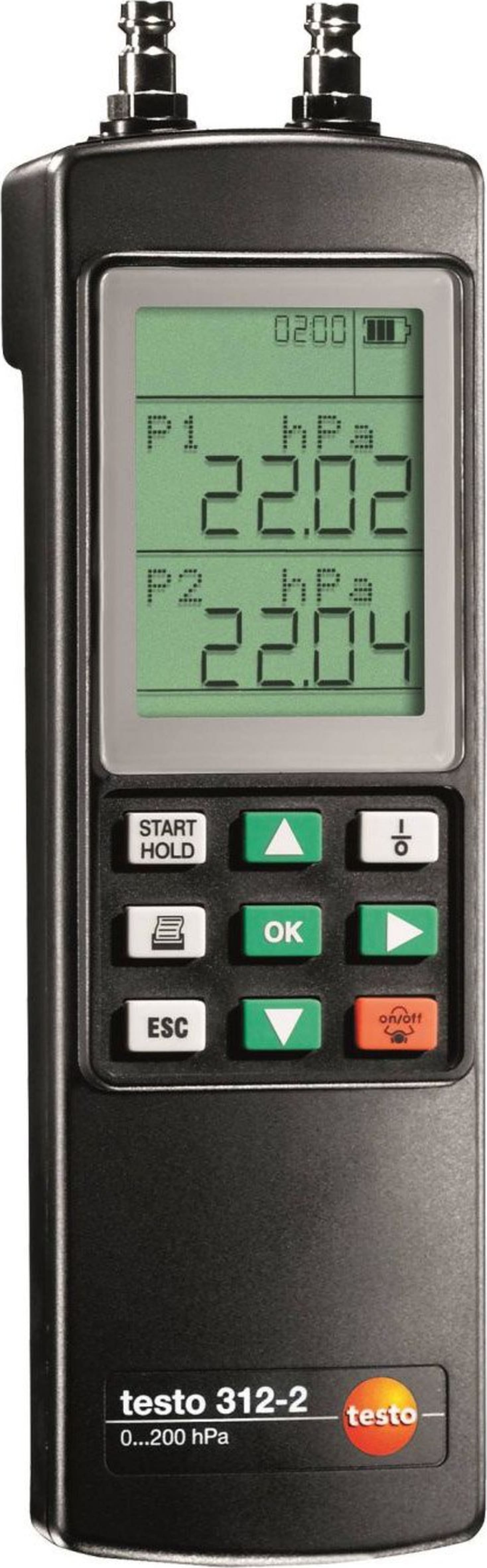 Testo 312-2 - Pressure Measuring Instrument up to 40/200 hPa (Part Number 0632 0313)