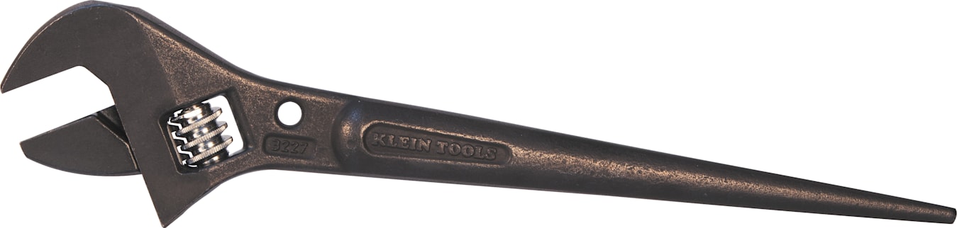 Klein Tools 3227 10" (254 mm) Adjustable Spud Wrench