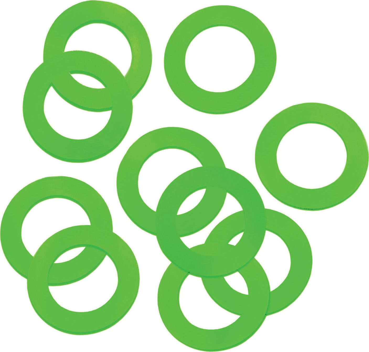 44704_Plastic_Green_Color_Coded_Arbor_Shim_Main_View