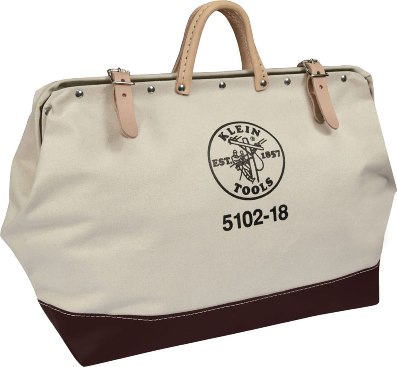 Klein Tools 5102-18 18" (457 mm) Canvas Tool Bag