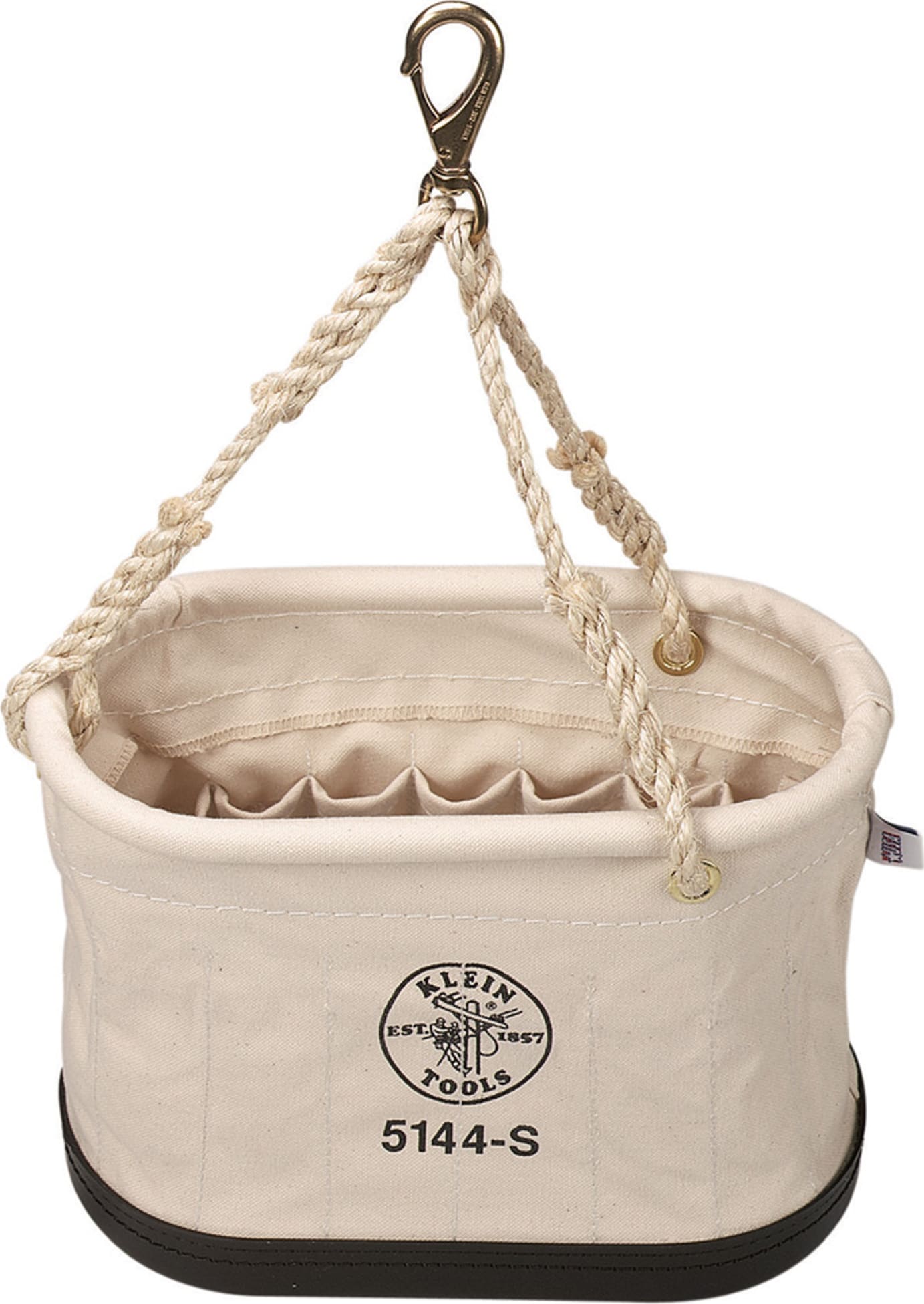 Klein Tools 5144S Oval Bucket with 15 Interior Pockets