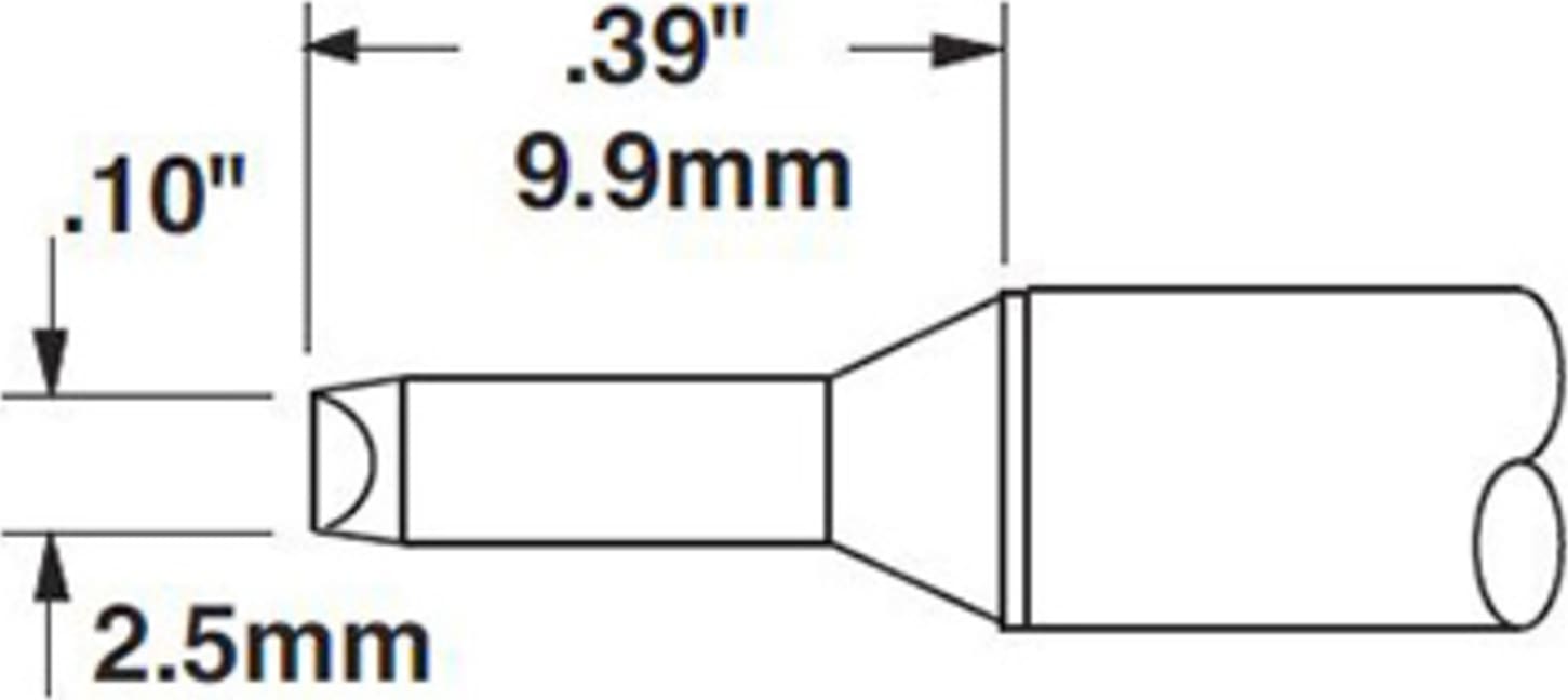 Metcal STTC-533 - Cartridge, Chisel