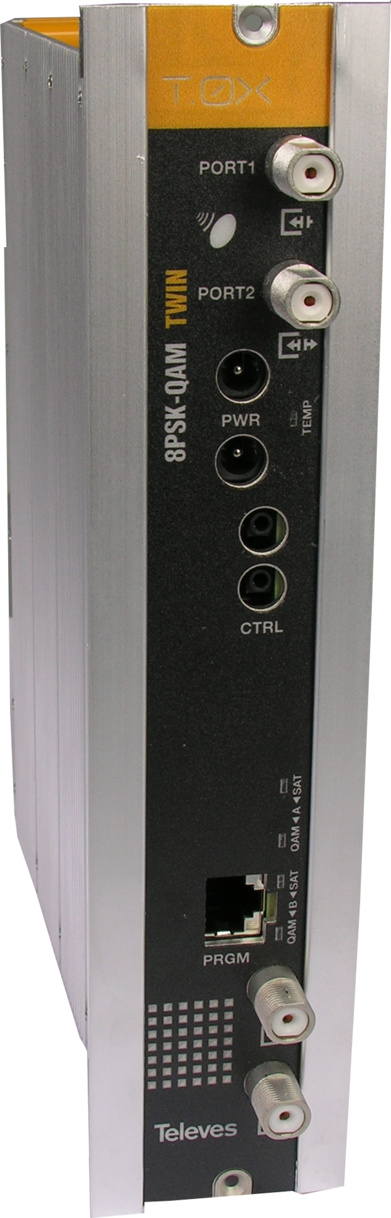 Televes 563701 HDTV Transmodulator - Dual 8PSK to QAM