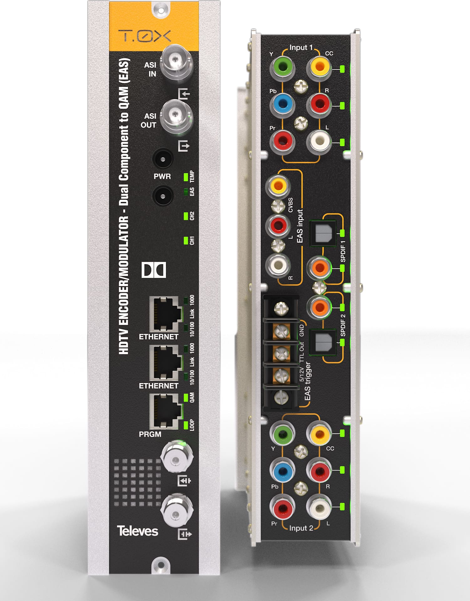 Televes HDTV Encoder/Modulators Dual Component to QAM
